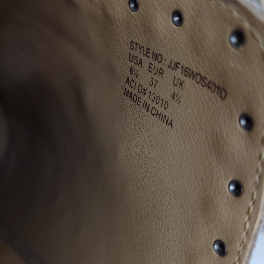Joe's Jeans Studded Western Mule Heels. Size 6.5 - Picture 6 of 13